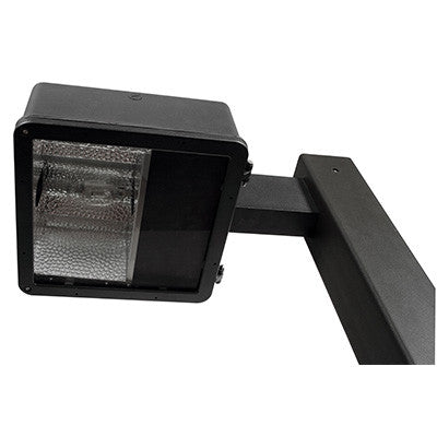 ( DuraGuard - D-150W-HPS-12ALW-120-MA6 )  12 inch Shoebox Area Light with 6 inch mounting arm, 150 watts, HPS, wide angle reflector, 120 volts