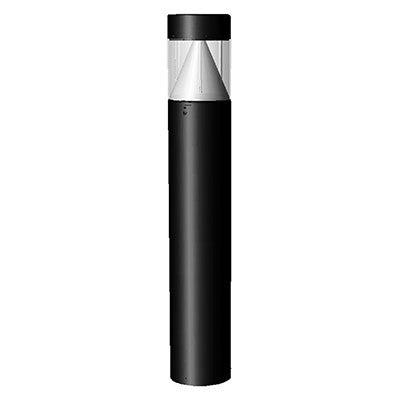 ( DuraGuard - FTRBAALQF1X15U5KW )  EasyLED Flat Top Bollard, 15 watts, louvers, 115 degree circle optics, 5K, Universal, white