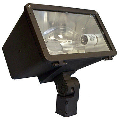 ( DuraGuard - D-100W-HPS-HFL-MT-SF )  Horizontal Flood Light with slipfitter, 100 watts, HPS, Quad