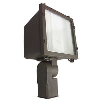 ( DuraGuard - D-150W-HPS-MFL-MT-SF )  Mid Size Flood Light with slipfitter, 150 watts, HPS, Quad