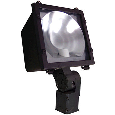 ( DuraGuard - D-150W-HPS-MSFL-MT-SF )  Mid Size Spot Flood Light with slipfitter, 150 watts, HPS, Quad