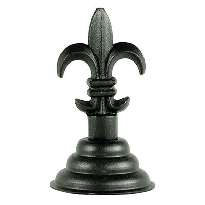 ( DuraGuard - PFINFDLB )  Decorative fleur-de-lis finial