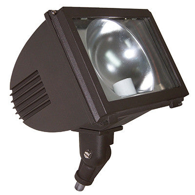 ( DuraGuard - D-70W-HPS-RBSF-MT )  Round Back Spot Flood Light, 70 watts, HPS, Quad