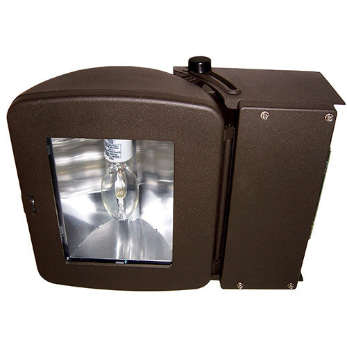 ( DuraGuard - D-100W-HPS-SALFL-120 )  Small Adjustable Area Light, 100 watts, HPS, flood reflector, 120 volts